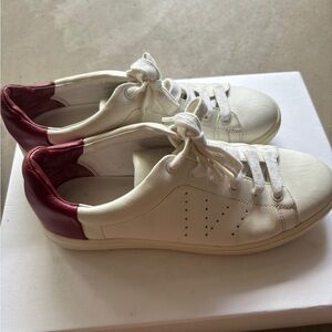 VINCE leather sneaker